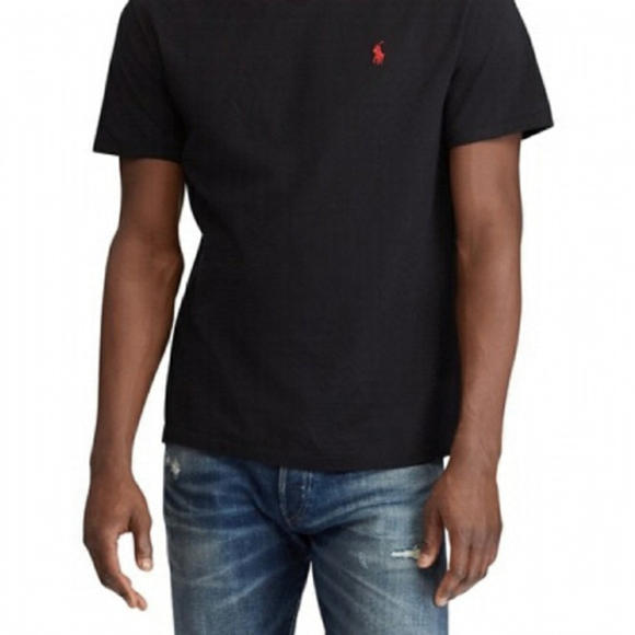 Polo Ralph Lauren Other - POLO by RALPH LAUREN classic fit v-neck cotton t-shirt black size:M
